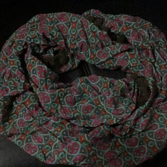 NEW Natural Life Infinity Scarf Turquoise - Picture 3 of 7